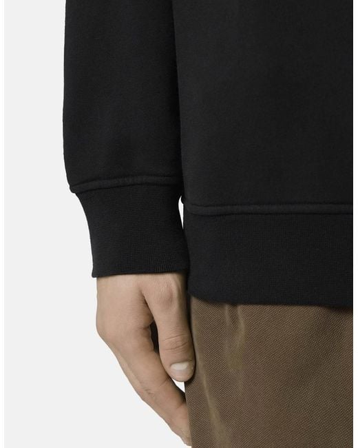 Stone Island Black Cotton 6100015 Sweatshirt for men