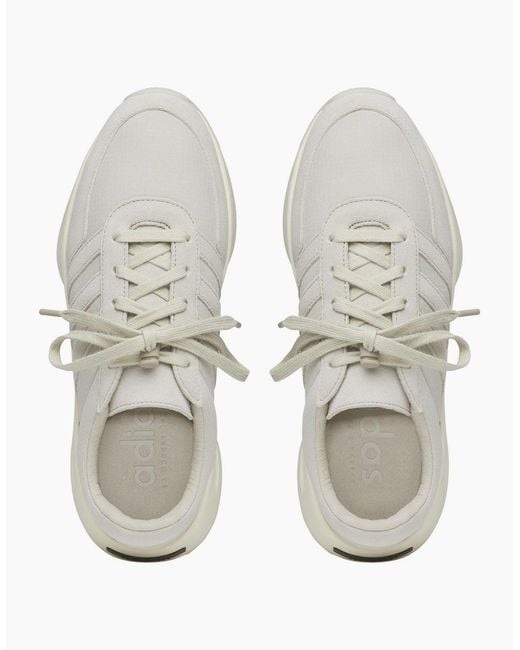 Adidas White Ath La Basketball Trainers for men