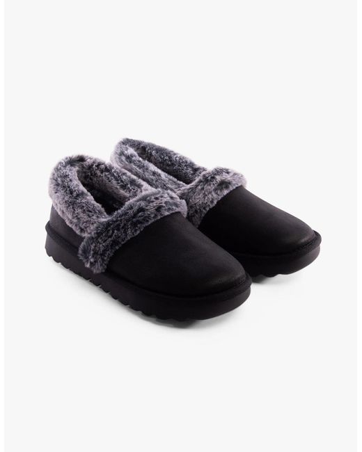 Skechers Black 169027/Blk Cozy Up Slippers