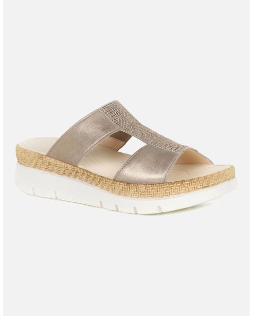 Gabor White Charlie Sandals