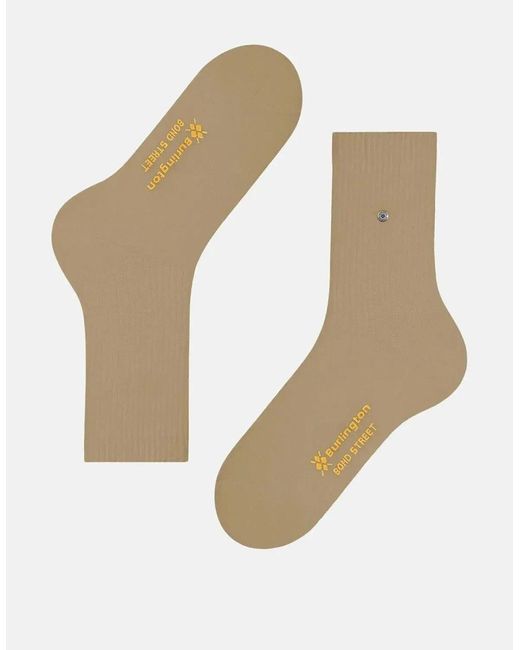 Burlington Natural Bond Street Socks Sesami