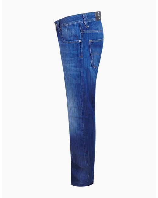 DIESEL Blue Markee Jeans for men