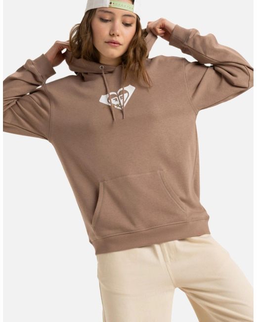 Roxy Brown Surf Soaked Hoodie