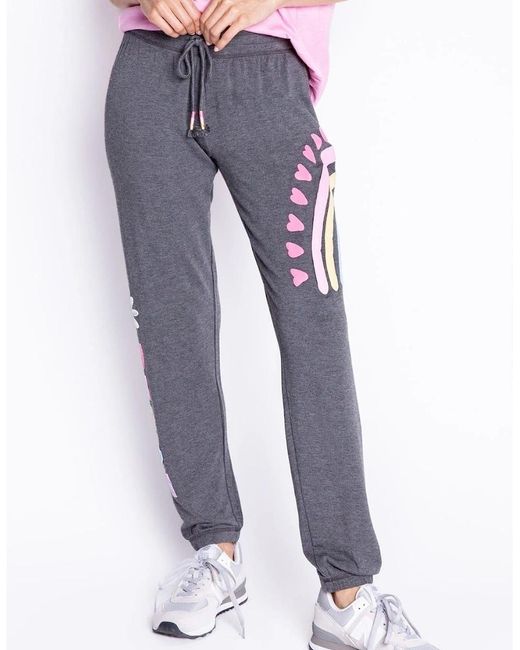 Pj Salvage Gray Salvage Cuffed Pant