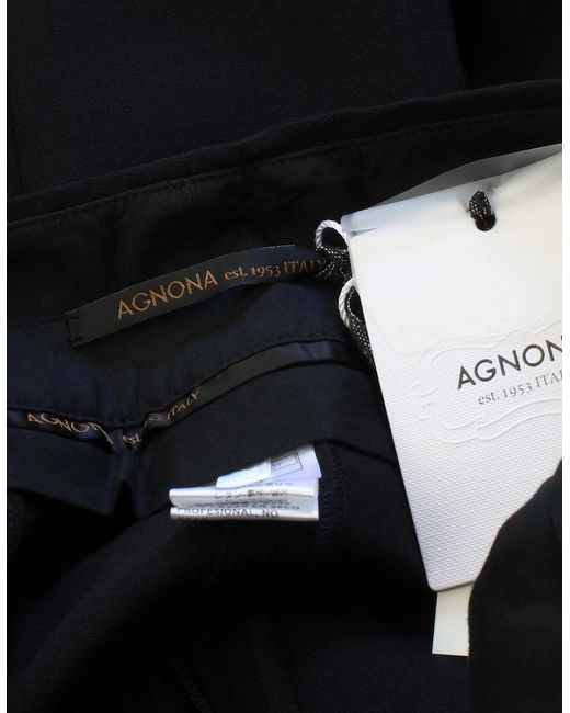 Agnona Black Trousers
