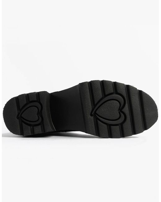 Chaussures Heavenly Feet Thames Noires - Cuir Léger Slip-on Taille 11