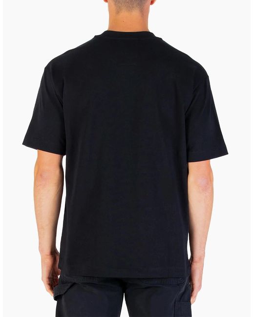 Luke 1977 Black Clarke Crew Neck T Shirt for men