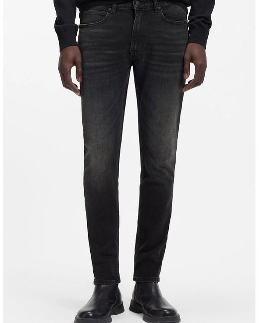 Boss Black Five Pocket Design Skinny Fit Jeans for men