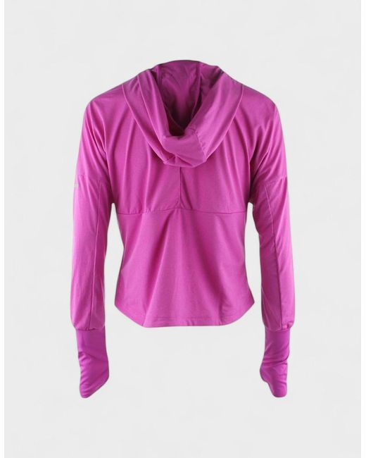 Adidas Pink Performance Running Track Jacket