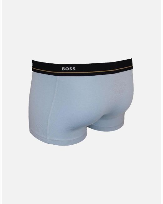 Boss Boss 5-Pack Essential Boxer Trunks, And Blues for men