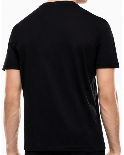 EA7 Black Shadow Logo T-Shirt for men
