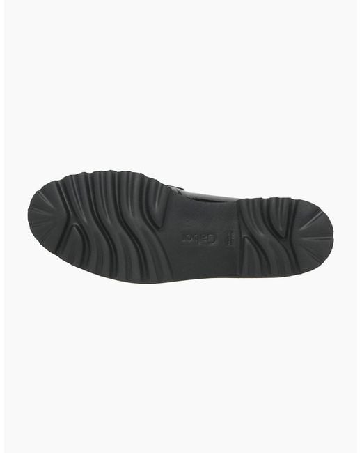 Gabor Black Squeeze Loafers