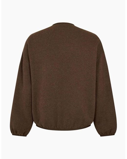Fear Of God Brown Crew Sweatshirt for men