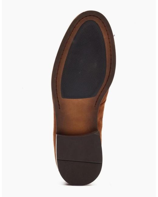 Base London Brown Slate Penny Loafers for men