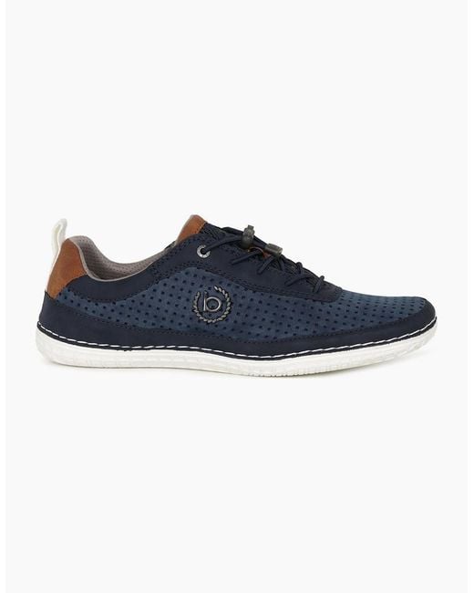 Bugatti Blue Bimini Trainers for men