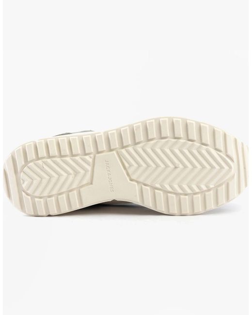 Jack & Jones Gray Aspire Trainers Castlerock for men