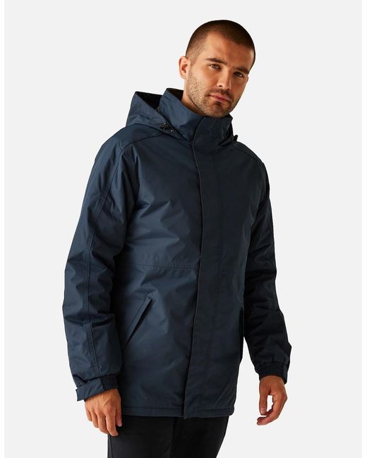 Regatta Blue Professional Plain Waterproof Parka for men