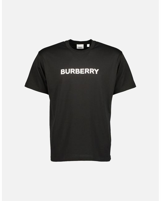 Burberry Black Logo Print T-Shirt for men