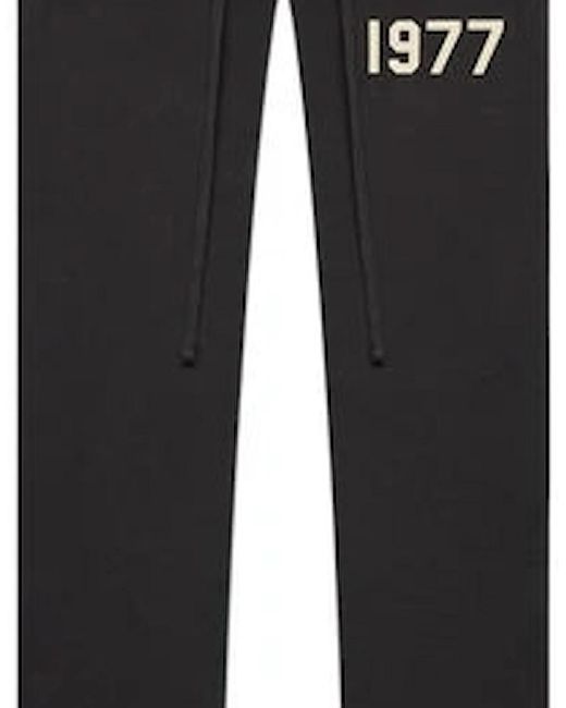Fear Of God Black Sweatpant 1977 "Iron"