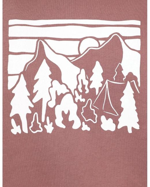 Mountain Warehouse Red Mountain Badge Hoodie for men