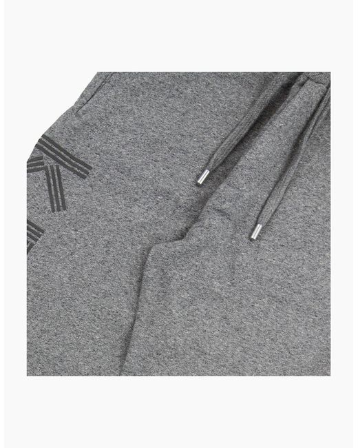 KENZO Gray Bottoms for men