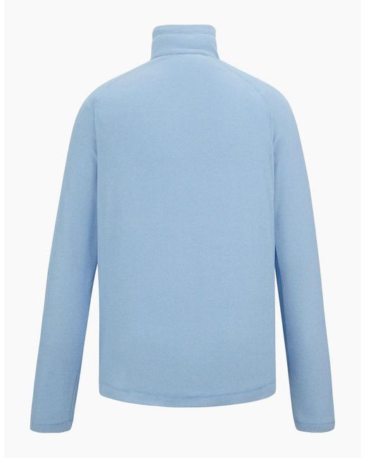 Regatta Blue Great Outdoors /Ladies Montes Half Zip Fleece Top