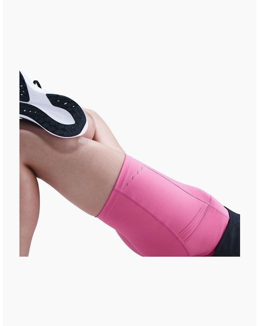 Nike Pink Dri Fit Compression Bermuda Shorts