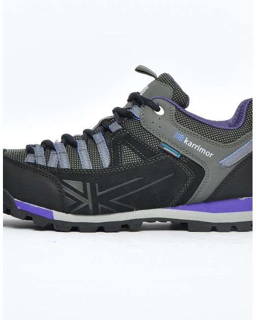 Karrimor Black Premium Spike Low 3 Waterproof Hiking Shoes