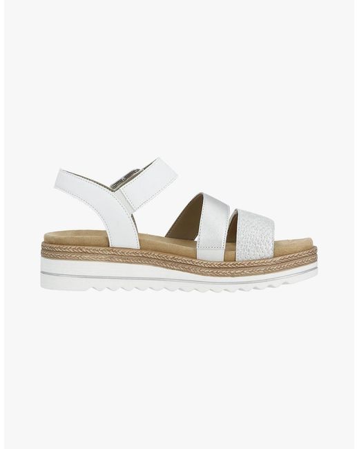 Remonte White Jocelyn2 Sandals