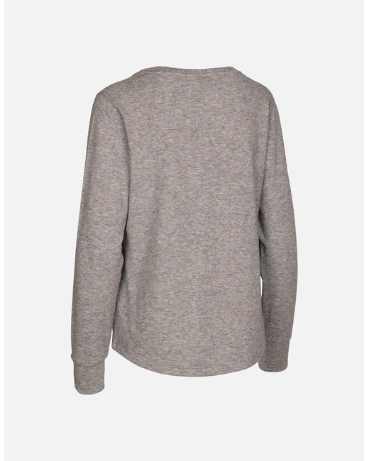 Trespass Gray Ladies Rina Marl Long-Sleeved Top