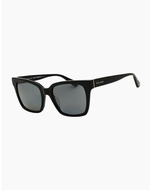 Kate Spade Black Harlow Polarised Sunglasses