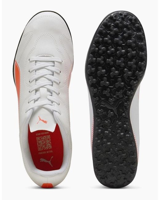 PUMA White Vitoria Ii Tt Astro Turf Football Boots for men