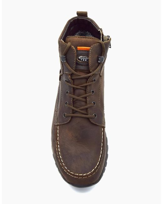 Waldläufer Brown Henry Ii 388971 Walking Boot for men