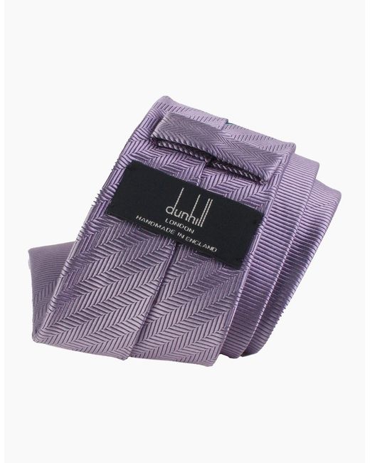 Dunhill Purple Tie for men