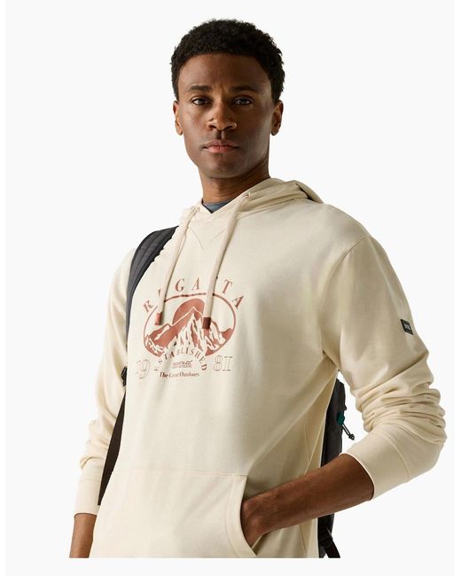 Regatta White Cline Mountain Hoodie for men
