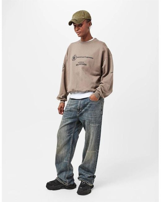 Balenciaga Natural Baseball Cap for men