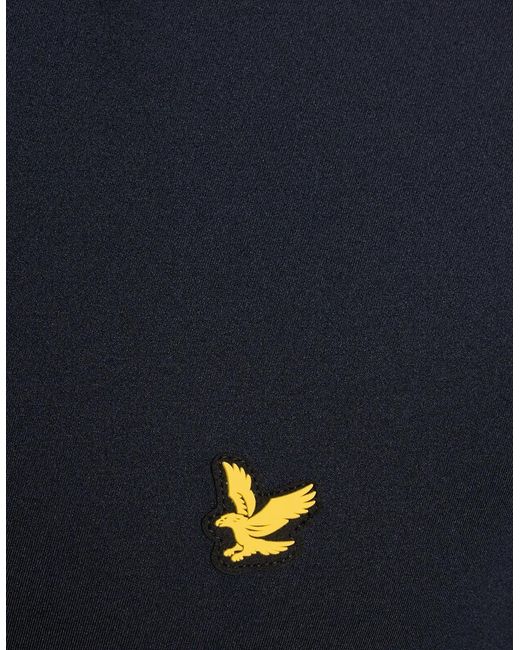 Lyle & Scott Blue Performance Hooded Midlayer for men