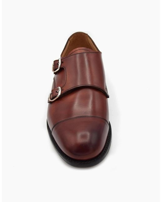 Cheaney Brown Edmund Monk Shoe for men