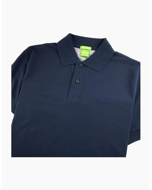 Boss Blue C-Firenze Short Sleeve Polo Shirt for men