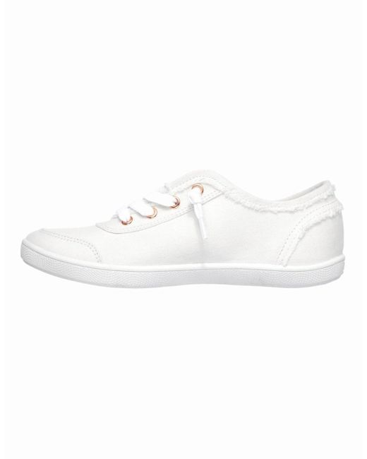 Skechers White Bobs B Cute Shoes