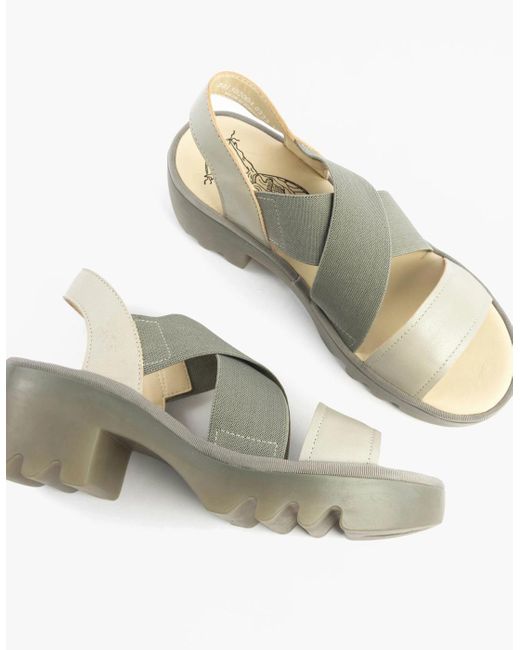 Fly London Metallic Taji502Fly Sandals