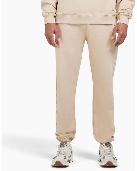 Mallet Natural Closed Hem Fleece Joggers for men