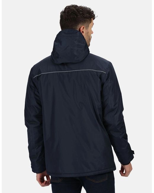 Regatta Blue Professional Heated Waterproof Jacket for men