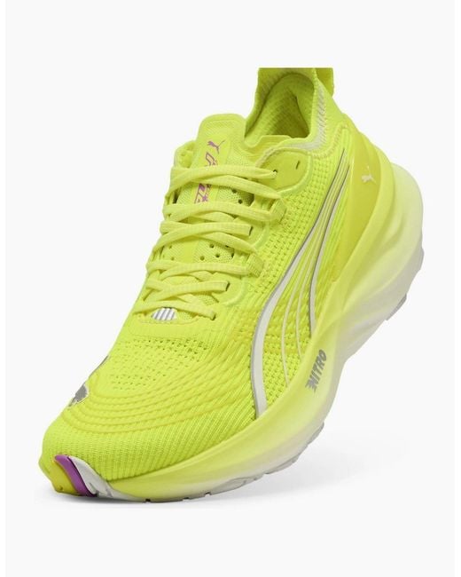 PUMA Yellow Foreverrun Nitro 2 Wn Road Running Shoes