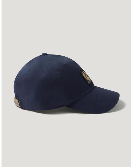 Belstaff Blue Phoenix Logo Cap for men