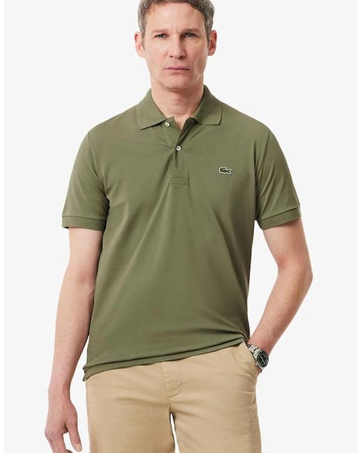 Lacoste Green Classic Fit L.12.12 Light Polo Shirt for men