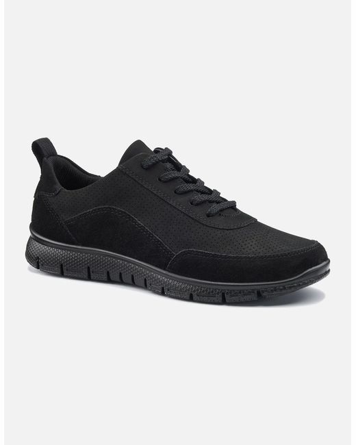Hotter Black Gravity Ii Casual Sports Shoes