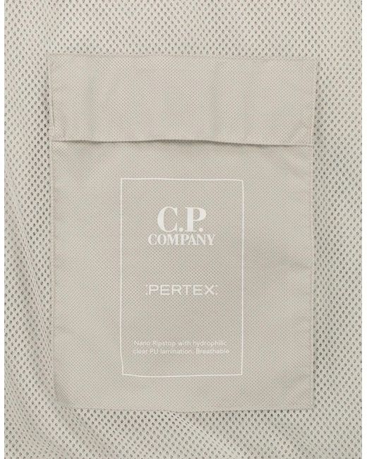 C P Company Gray Metropolis Pertex Overshirt/Jacket for men
