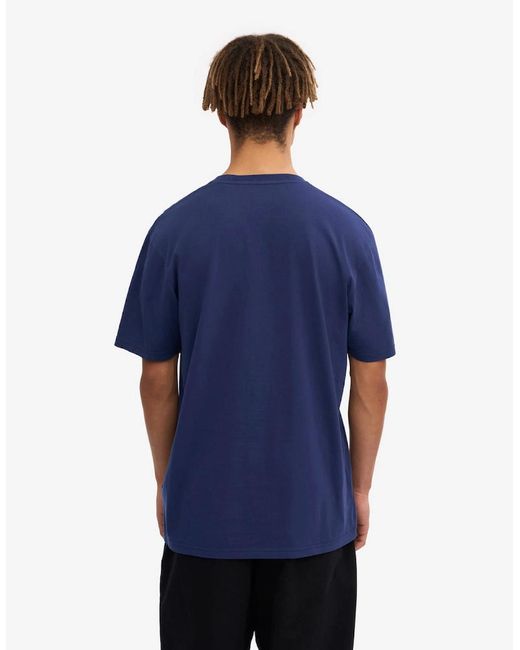 COLORFUL STANDARD Blue Classic Organic T-Shirt for men