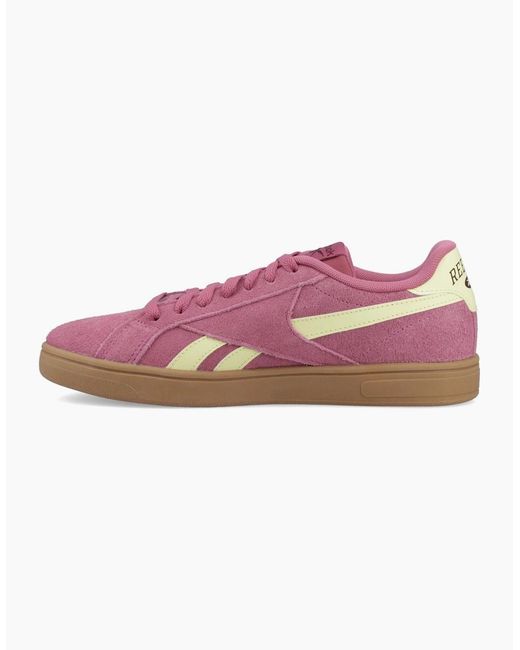 Reebok Court Retro Textile Studiopink/Yel/Haze/Blkcherry Trainers